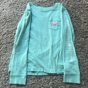 Vineyard vines ski whale long sleeve t shirt kids toddler xs